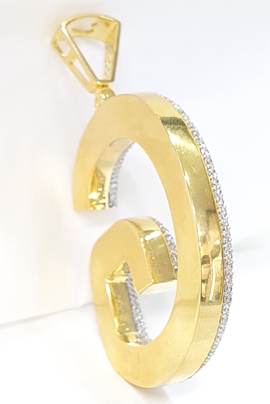 Jewelry Alphabet Ring G 3D model 3D printable | CGTrader