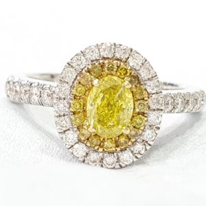 Fancy Yellow Diamond Ring