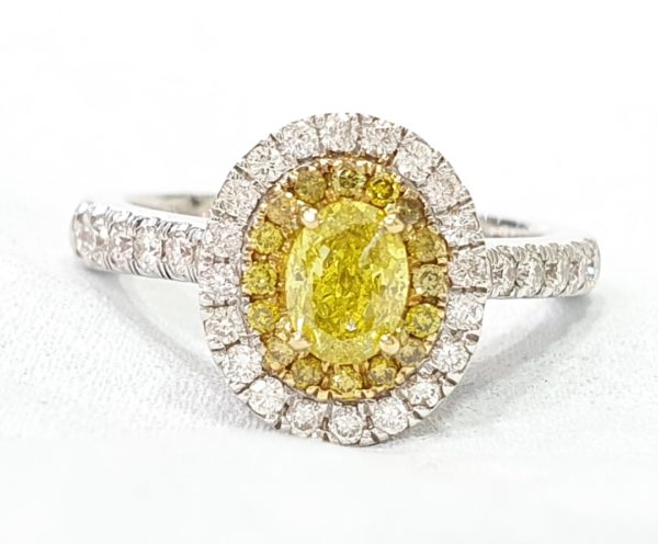 Fancy Yellow Diamond Ring