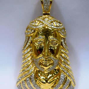 Jesus Diamond pendant