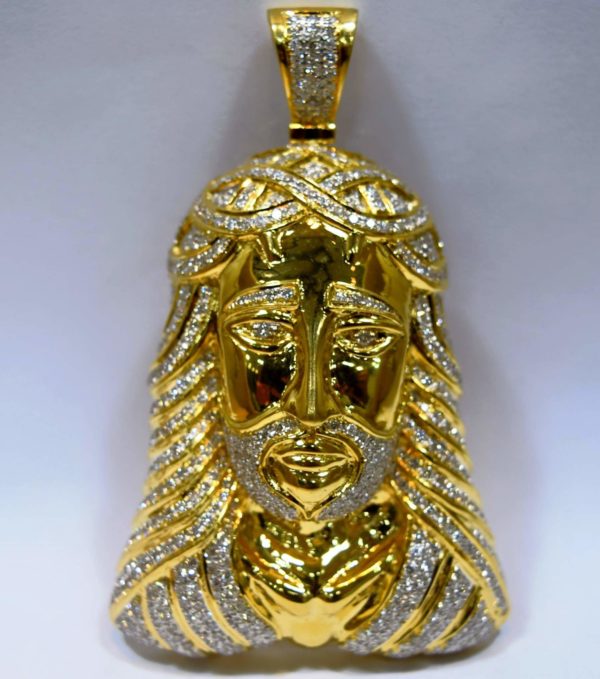 Jesus Diamond pendant