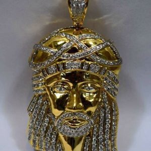 Jesus Diamond pendant