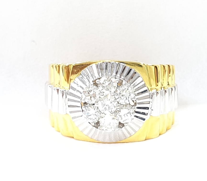 MILANESE RING GOLD – CITY OF GOLD