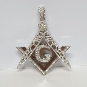 Freemason Masonic G Compass Charm Pendant