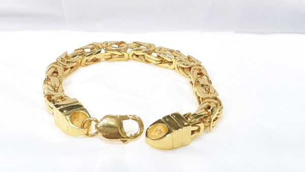 Buy Online Mens Gold Bracelet For Daily Wear BRAC341