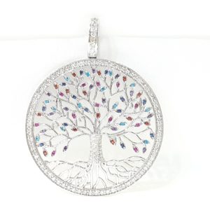 Tree Of Life Pendant With Diamonds