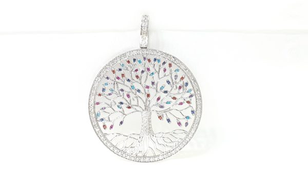 Tree Of Life Pendant With Diamonds