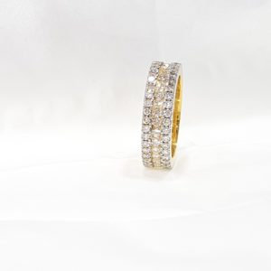 Diamond Wedding Band Ring for Mens Or Women