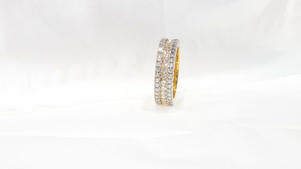 Diamond Wedding Band Ring for Mens Or Women